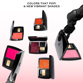 Lancôme Blush Subtil Powder Blush 800 Orange Phoria in makeup setup