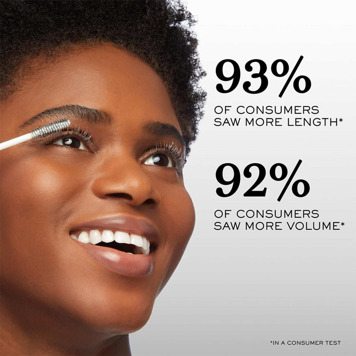 Lancôme Cils support XL Lash Primer in use on lashes