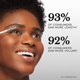 Lancôme Cils support XL Lash Primer in use on lashes