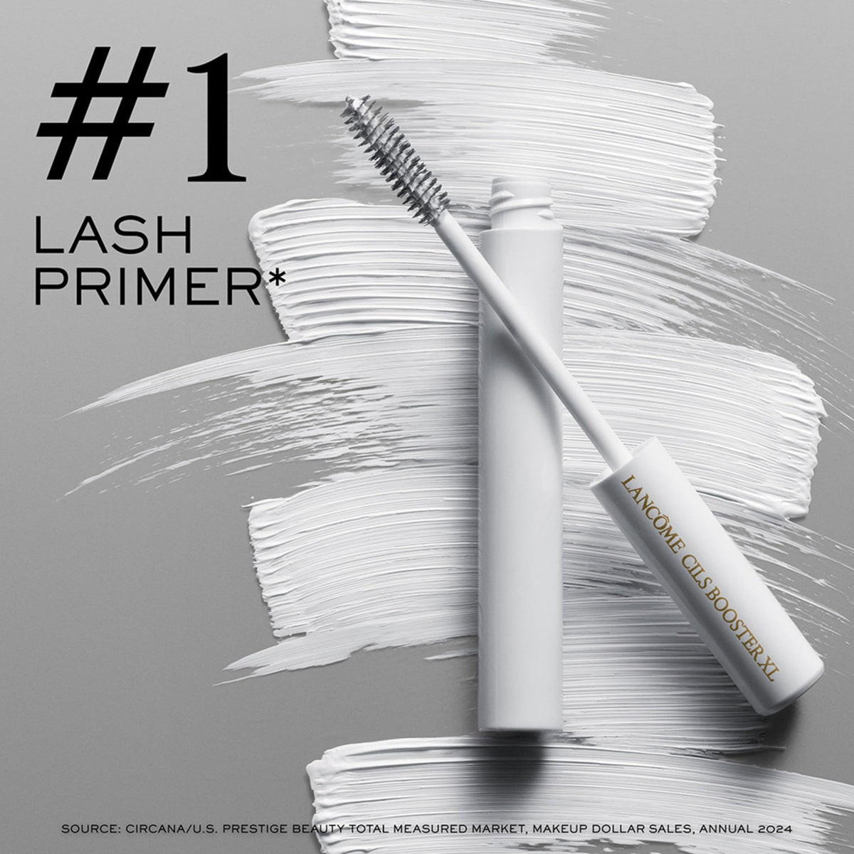 Lancôme Cils support XL Lash Primer lifestyle scene with makeup