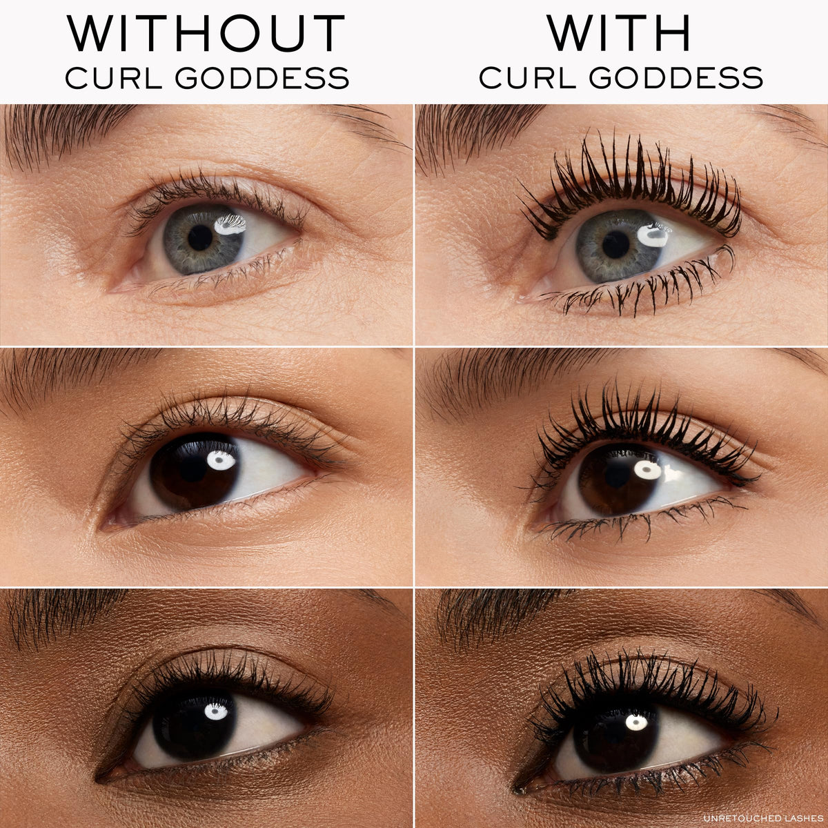Lancôme Curl Goddess Mascara 01 Black twisted brush close-up