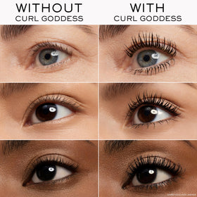 Lancôme Curl Goddess Mascara 01 Black twisted brush close-up