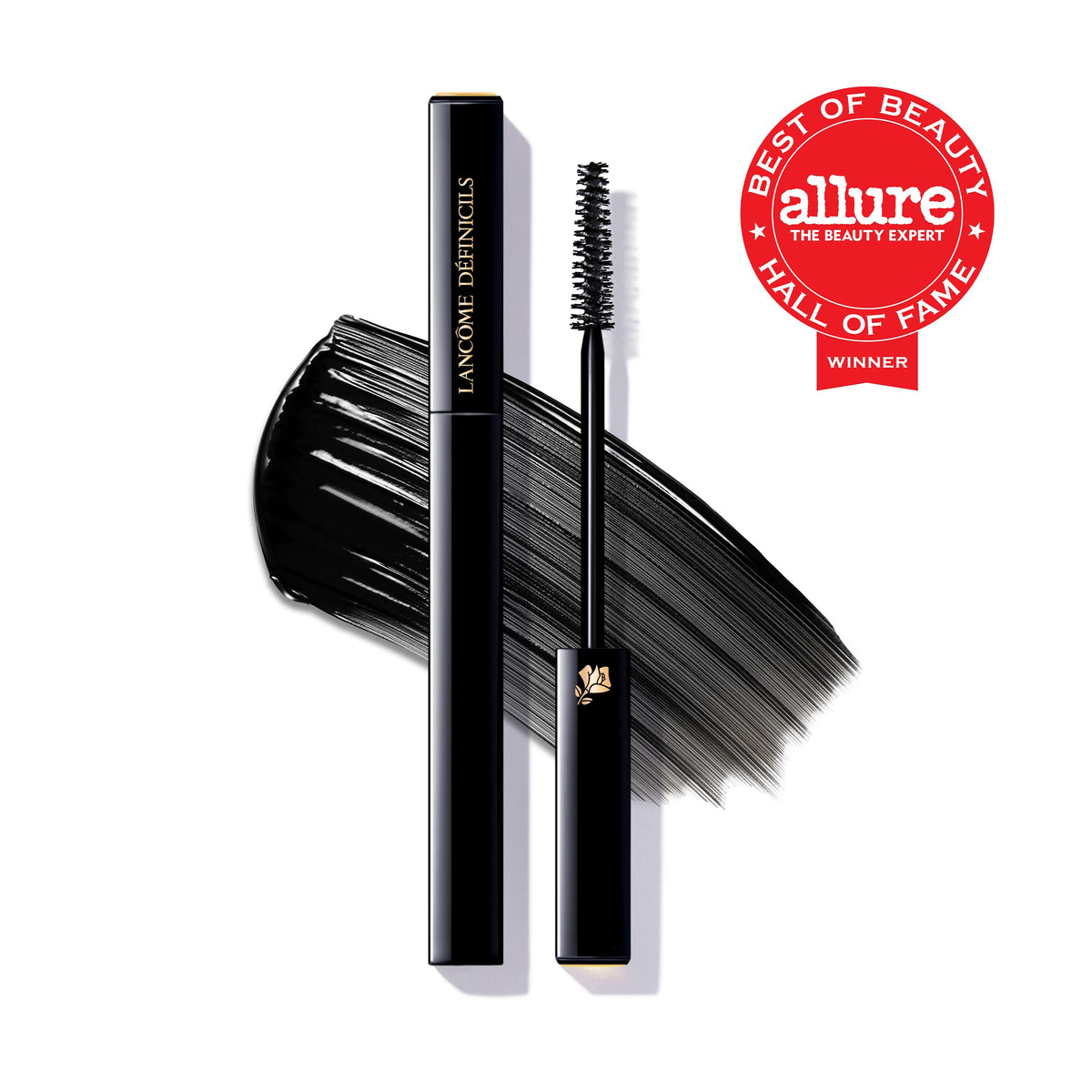 Lancôme Définicils Mascara brush close-up showing bristles