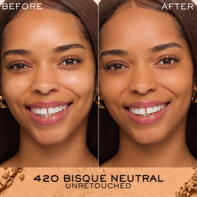 Lancôme Dual Finish Powder Foundation open with powder visible