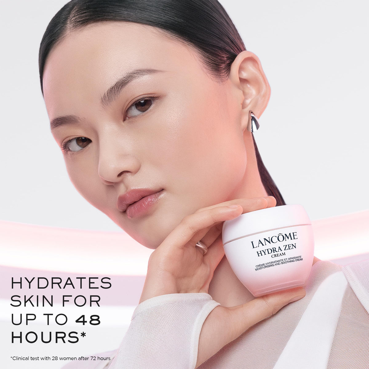 Lancôme Hydra Zen Face Cream opened with product visible