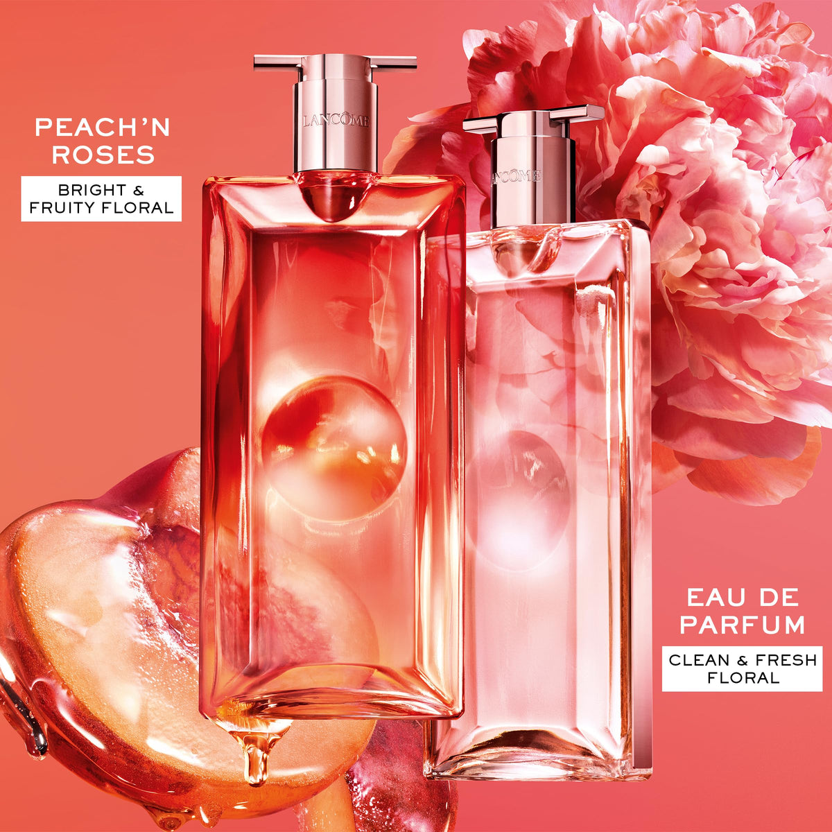 Lancôme Idôle Eau de Parfum in a lifestyle setting