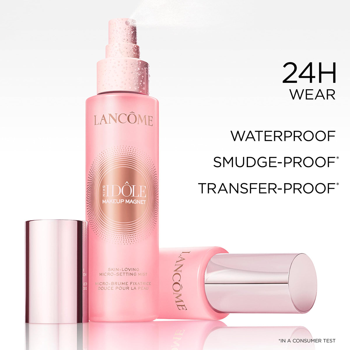 Lancôme Idôle Makeup Setting Spray packaging details
