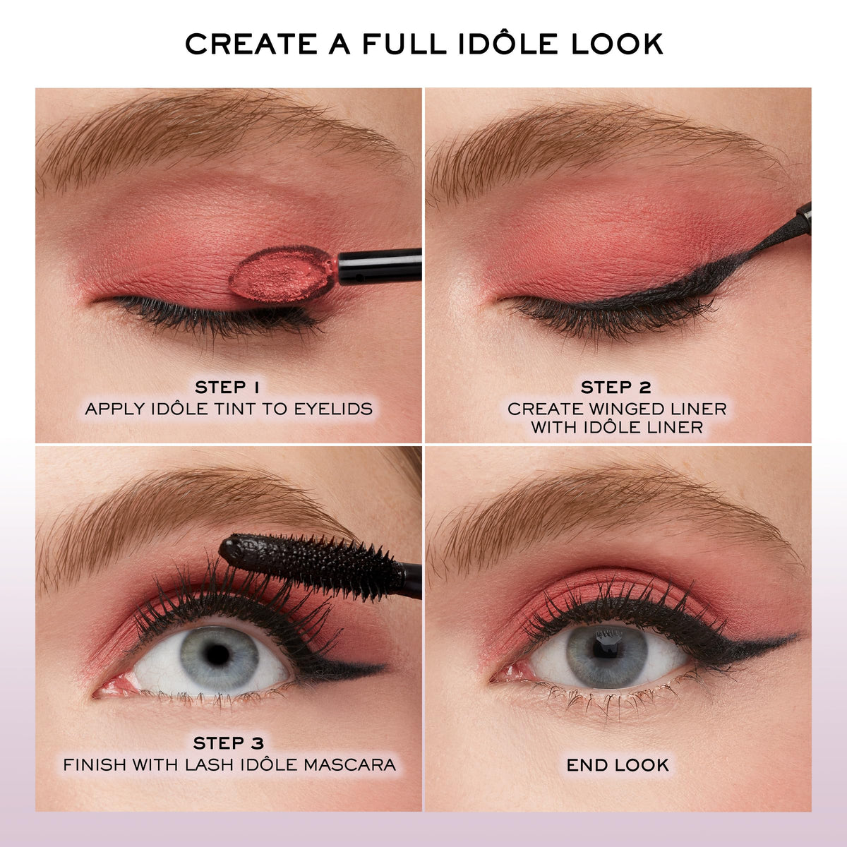 Lancôme Idôle Tint Liquid Eyeshadow & Eyeliner 03 Hot Lava in makeup setting