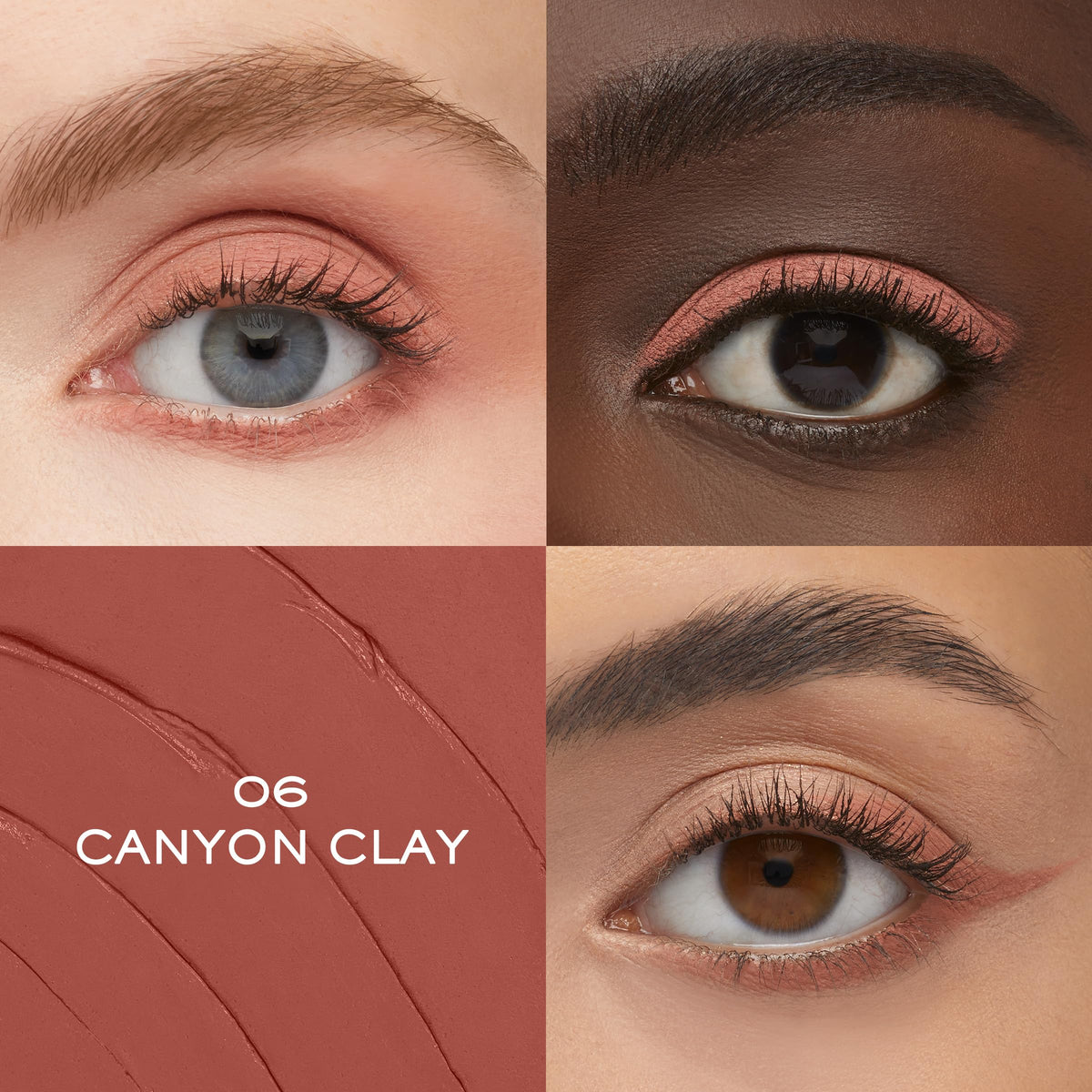 Lancôme Idôle Tint Liquid Eyeshadow & Eyeliner 06 Canyon Clay swatch on skin