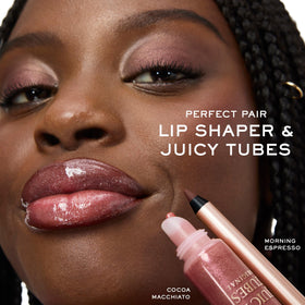 Lancôme Juicy Tubes Berry Bisou texture swatch