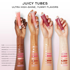 Lancôme Juicy Tubes Hydrating Lip Gloss 19 Cocoa Macchiato lifestyle scene