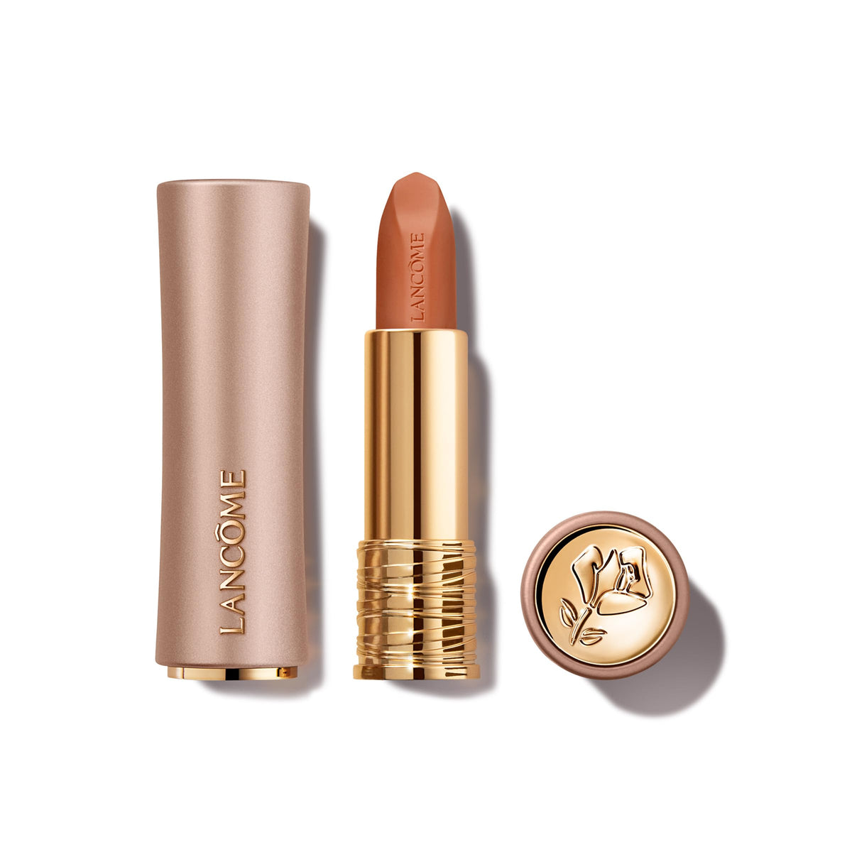 Lancôme L'Absolu Rouge Intimatte Lipstick 101 front view