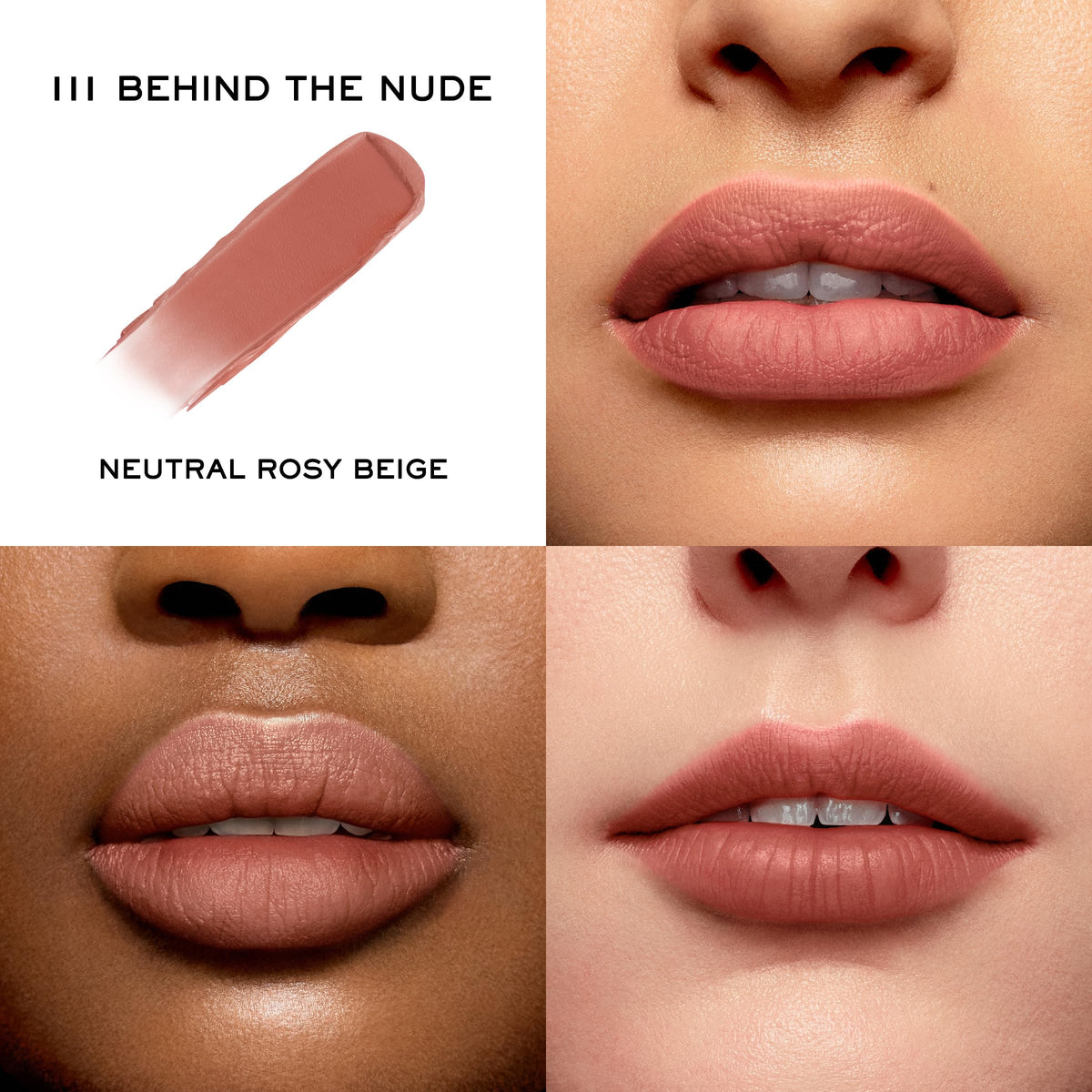 Lancôme L'Absolu Rouge Intimatte Lipstick 111 petal-shaped bullet