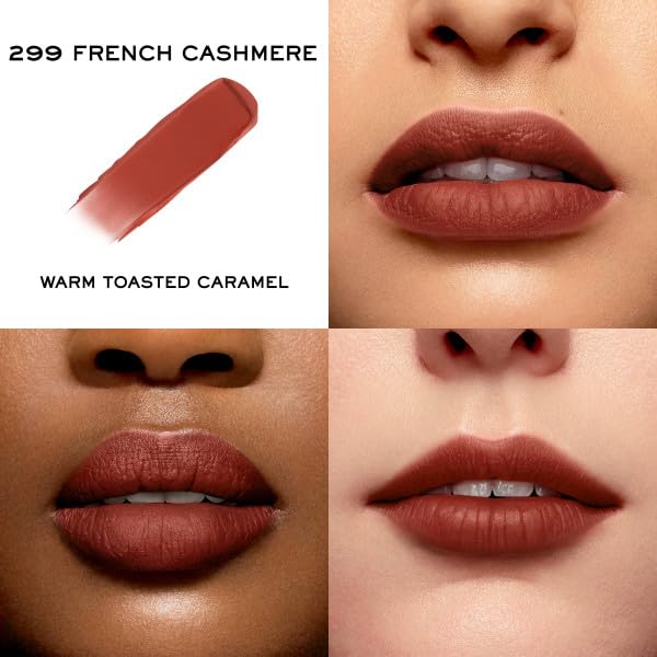 Lancôme L'Absolu Rouge Intimatte Lipstick 299 petal-shaped bullet