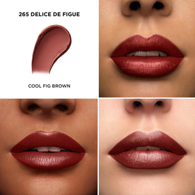 Lancôme L'Absolu Rouge lipstick showing creamy texture