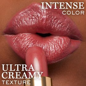 Lancôme L'Absolu Rouge lipstick swatch on skin