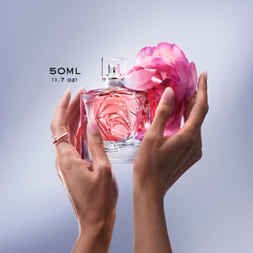 Lancôme La Vie Est Belle Rose Extraordinaire Eau de Parfum crystal smile bottle
