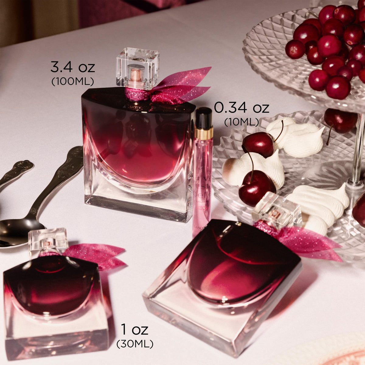Lancôme La Vie Est Belle Very Cherry Eau de Parfum bottle side view