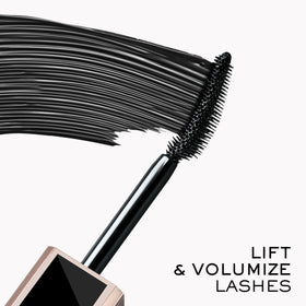 Lancôme Lash Idôle Mascara brush close-up showing micro-bristles