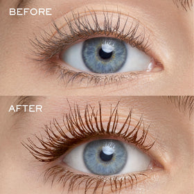Lancôme Lash Idôle mascara on model's eyelashes