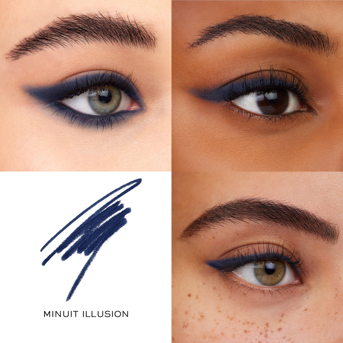 Lancôme Le Stylo Waterproof Eyeliner Pencil 07 Minuit Illusion swatch on skin