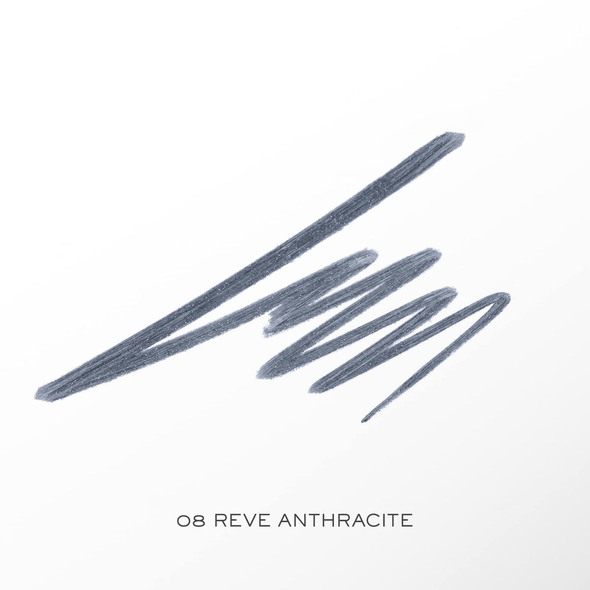 Lancôme Le Stylo Waterproof Eyeliner Pencil 08 Reve Anthracite applied on eye