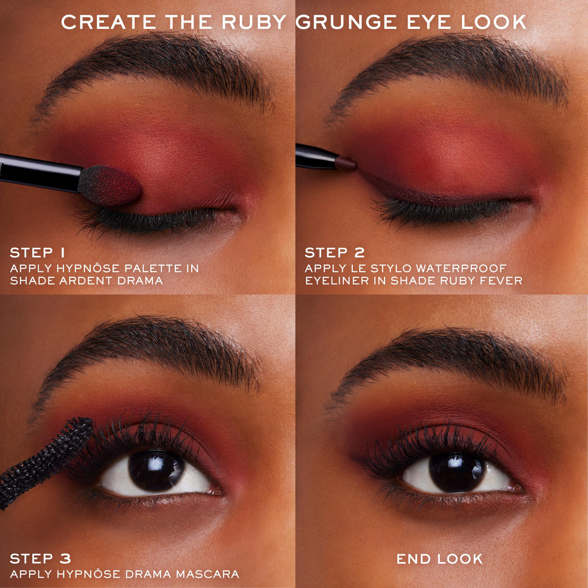 Lancôme Le Stylo Waterproof Eyeliner Pencil 10 Ruby Fever on vanity