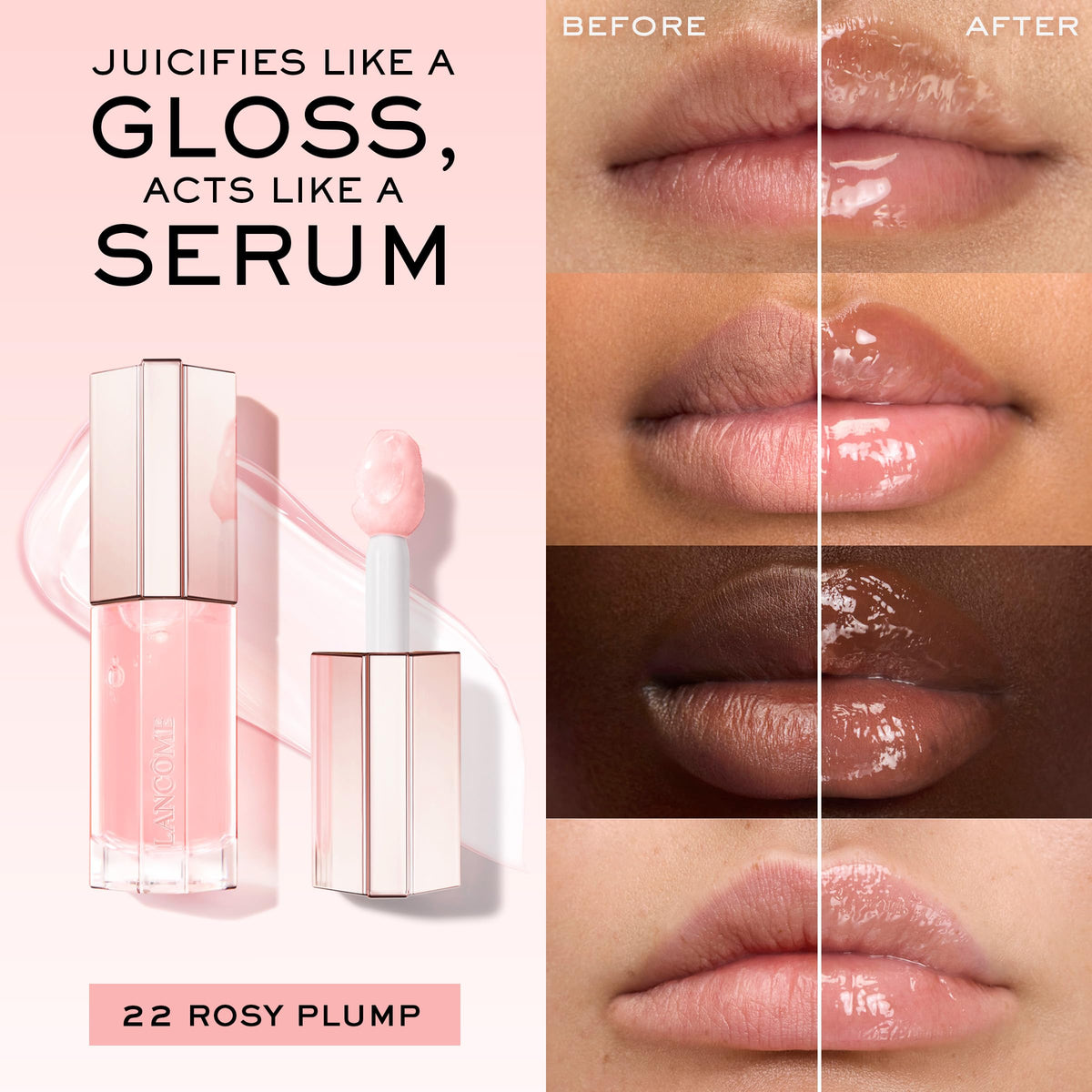 Lancôme Lip Idôle JuicyTreat packaging with product details