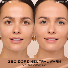 Lancôme Renergie Lift Hydrating Foundation SPF 27 - 350 texture on skin