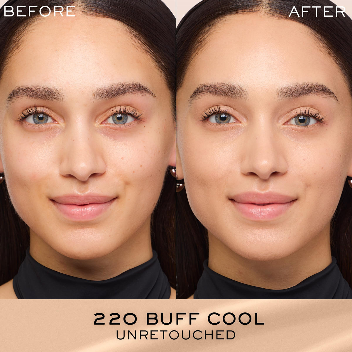 Lancôme Renergie Lift Hydrating Foundation texture on hand