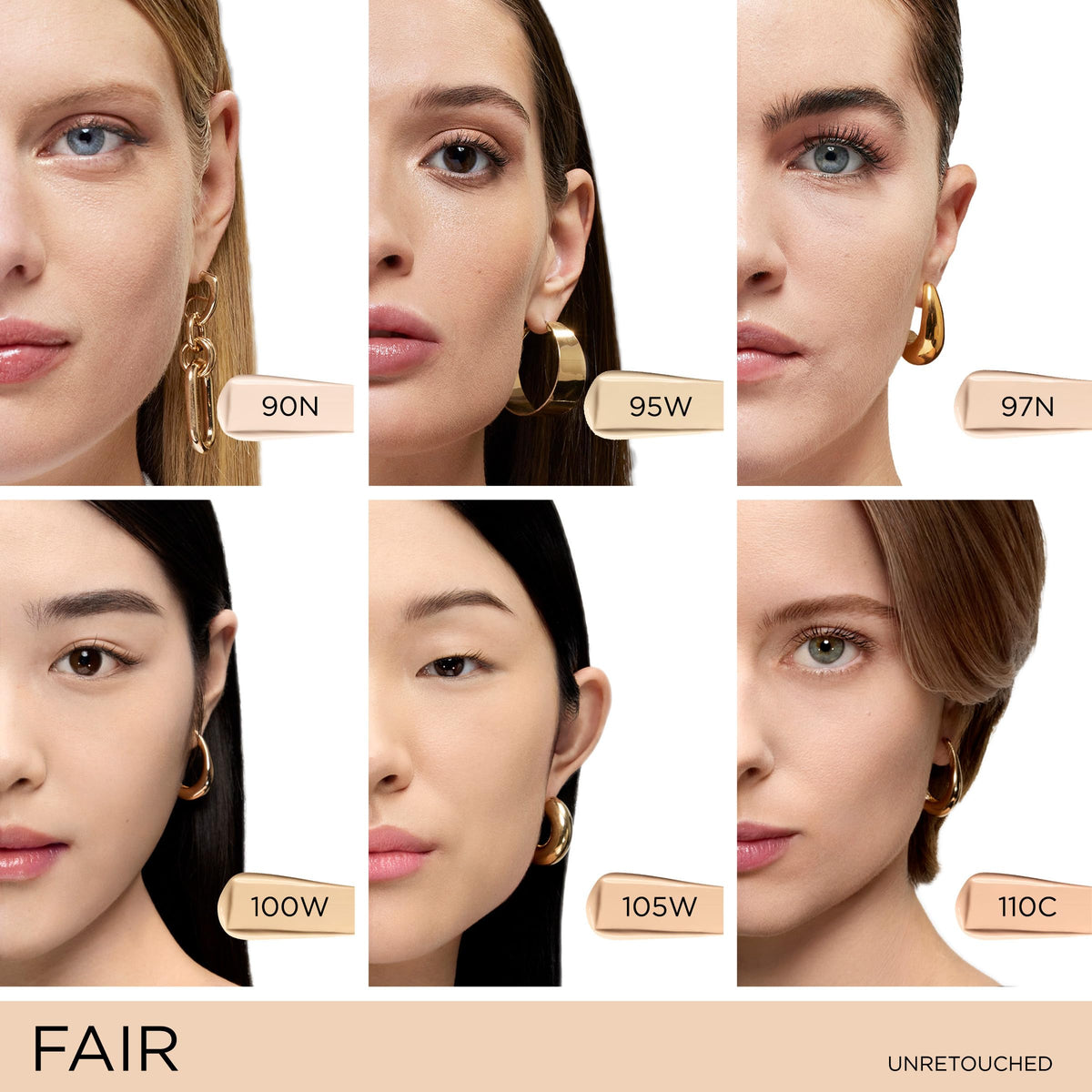 Lancôme Teint Idole Ultra Wear Foundation 095W texture on hand