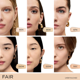 Lancôme Teint Idole Ultra Wear Foundation 110C on makeup vanity