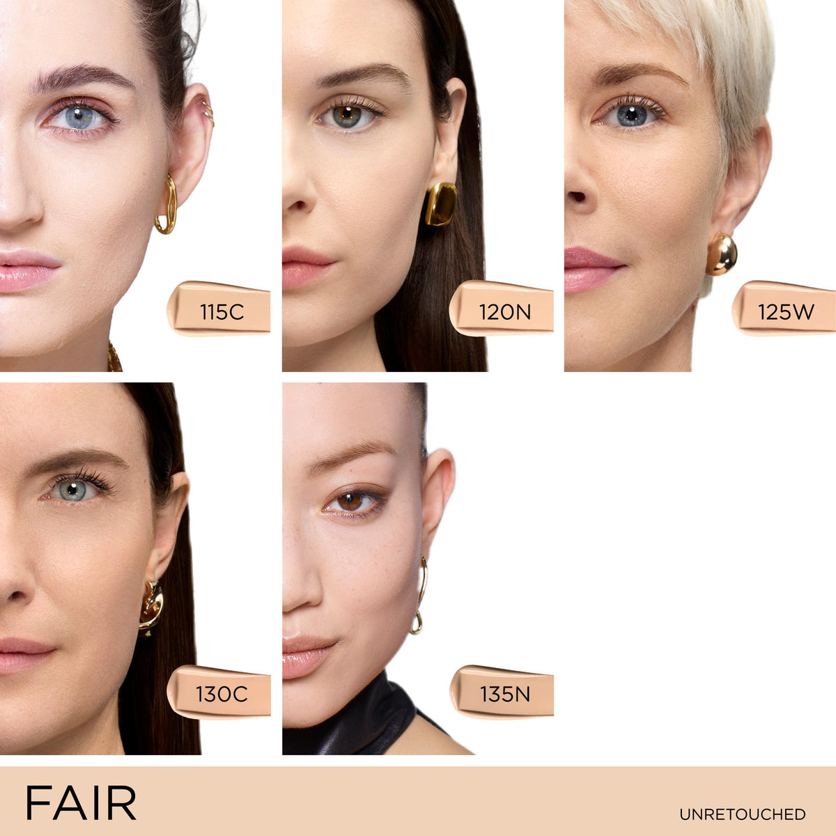 Lancôme Teint Idole Ultra Wear Foundation 135N shade selection
