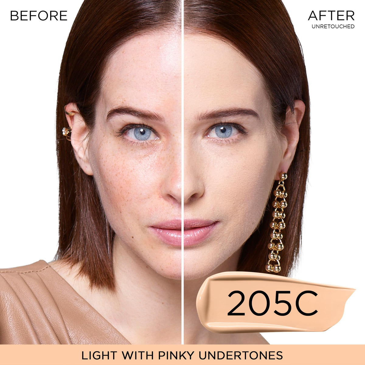 Lancôme Teint Idole Ultra Wear Foundation 205C bottle with cap