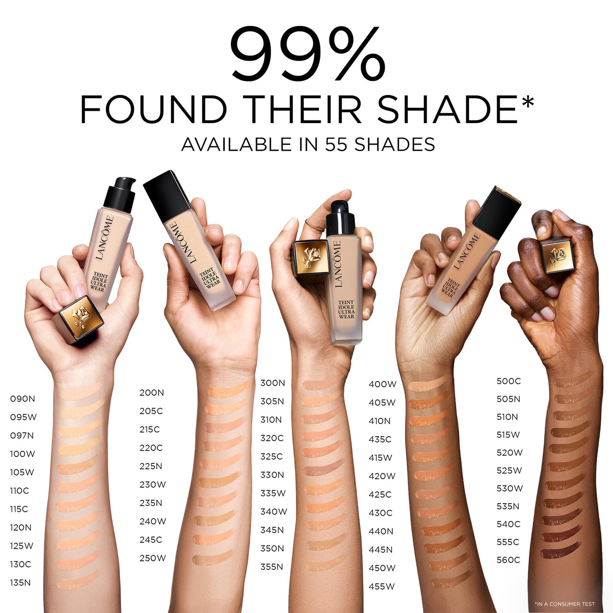Lancôme Teint Idole Ultra Wear Foundation 220C packaging side view
