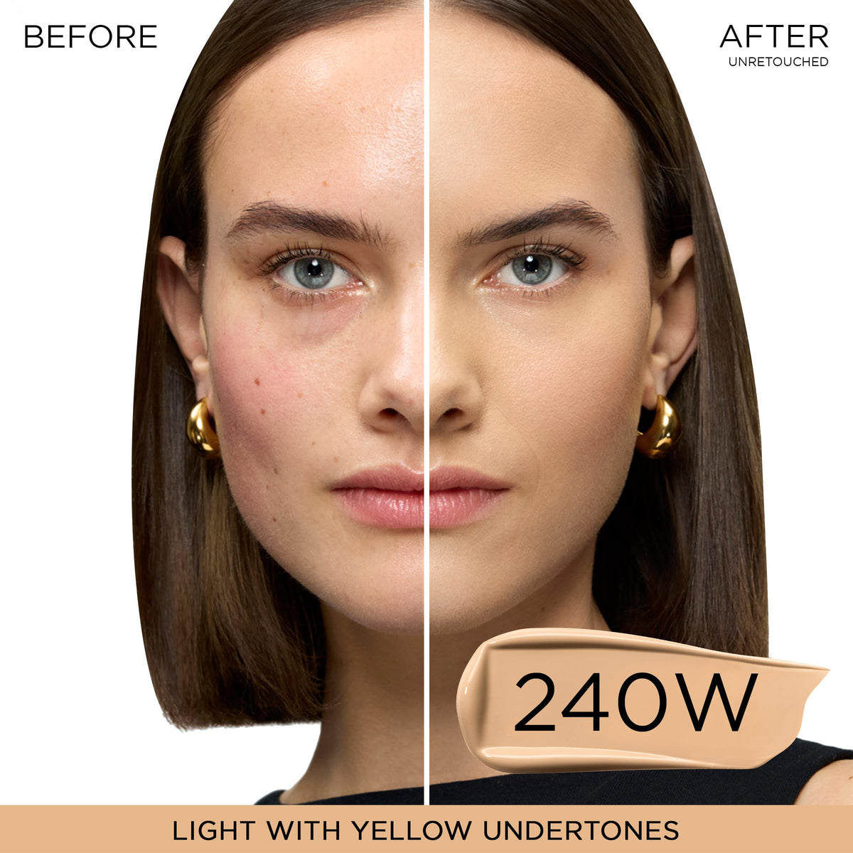 Lancôme Teint Idole Ultra Wear Foundation 240W bottle side view