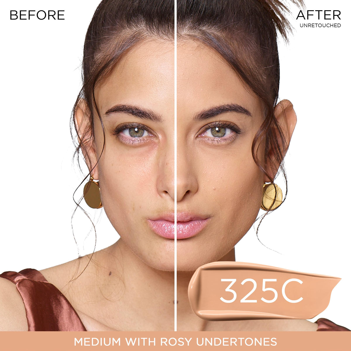 Lancôme Teint Idole Ultra Wear Foundation 325C side view