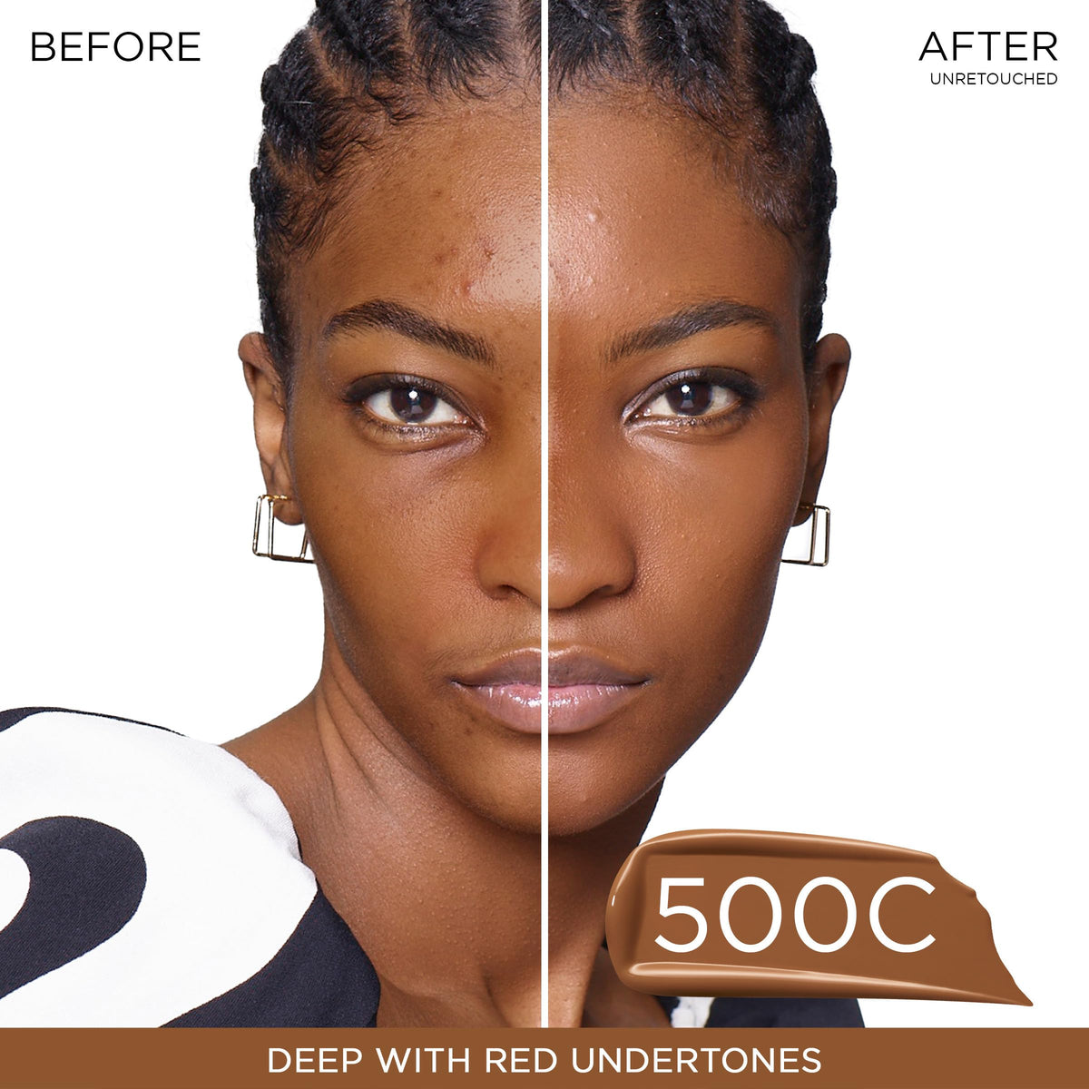 Lancôme Teint Idole Ultra Wear Foundation 500C bottle side view