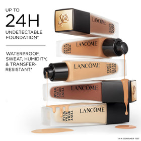 Lancôme Teint Idole Ultra Wear Foundation 555C with makeup brush