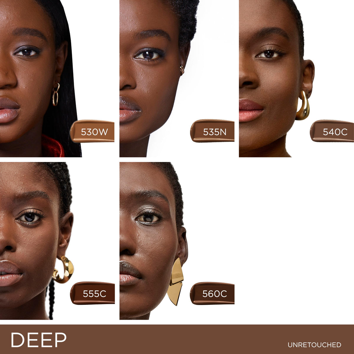 Lancôme Teint Idole Ultra Wear Foundation 560C texture swatch