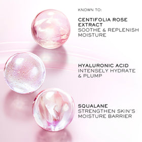 Lancôme Tonique Confort Hyaluronic Acid Toner lifestyle scene on bathroom counter
