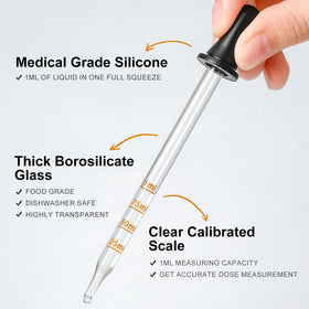LANDNEOO droppers in use for dispensing essential oil