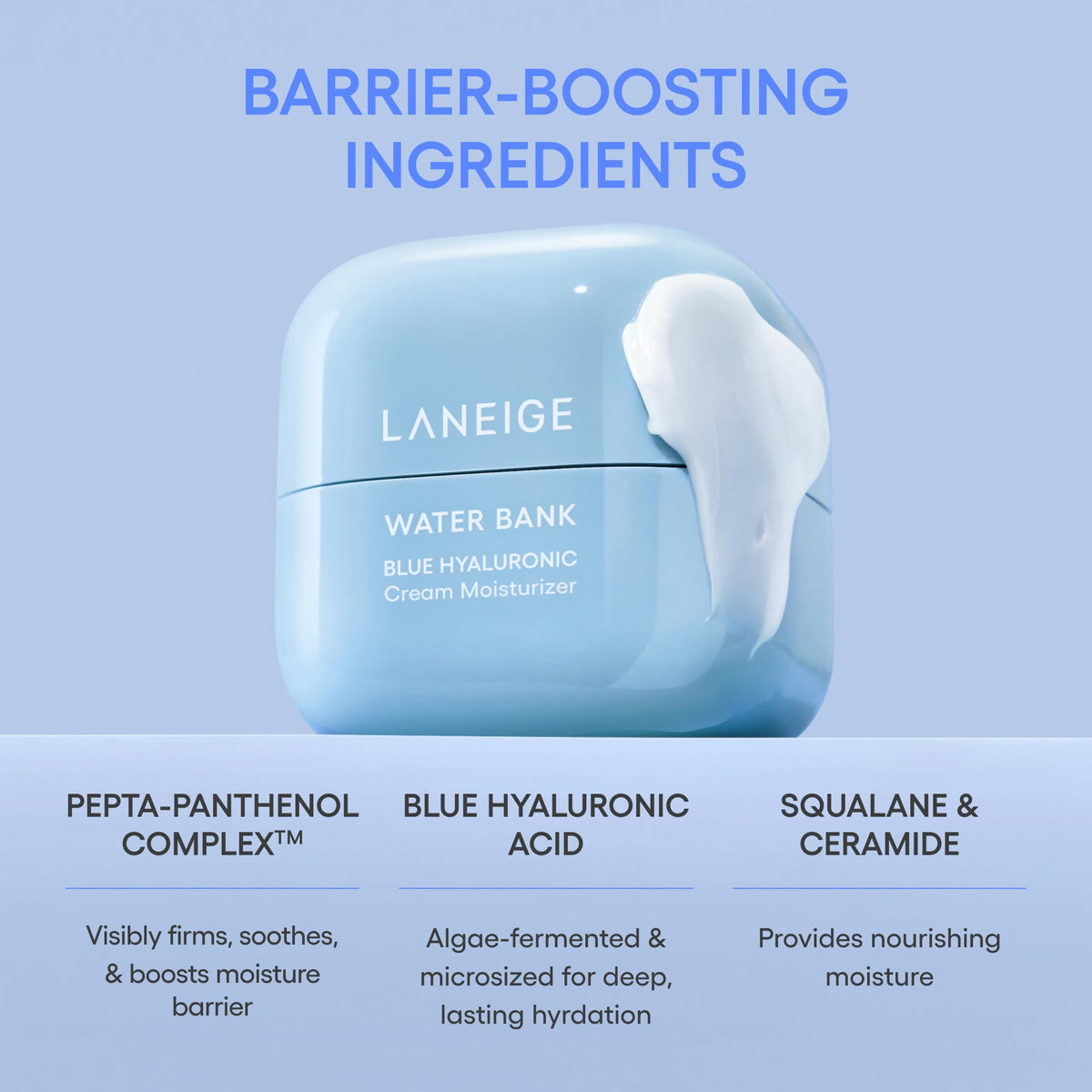 LANEIGE Blue Hyaluronic Acid Cream ingredients list