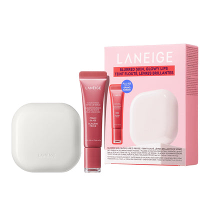 LANEIGE Blurred Skin & Glowy Lips Set packaging front view
