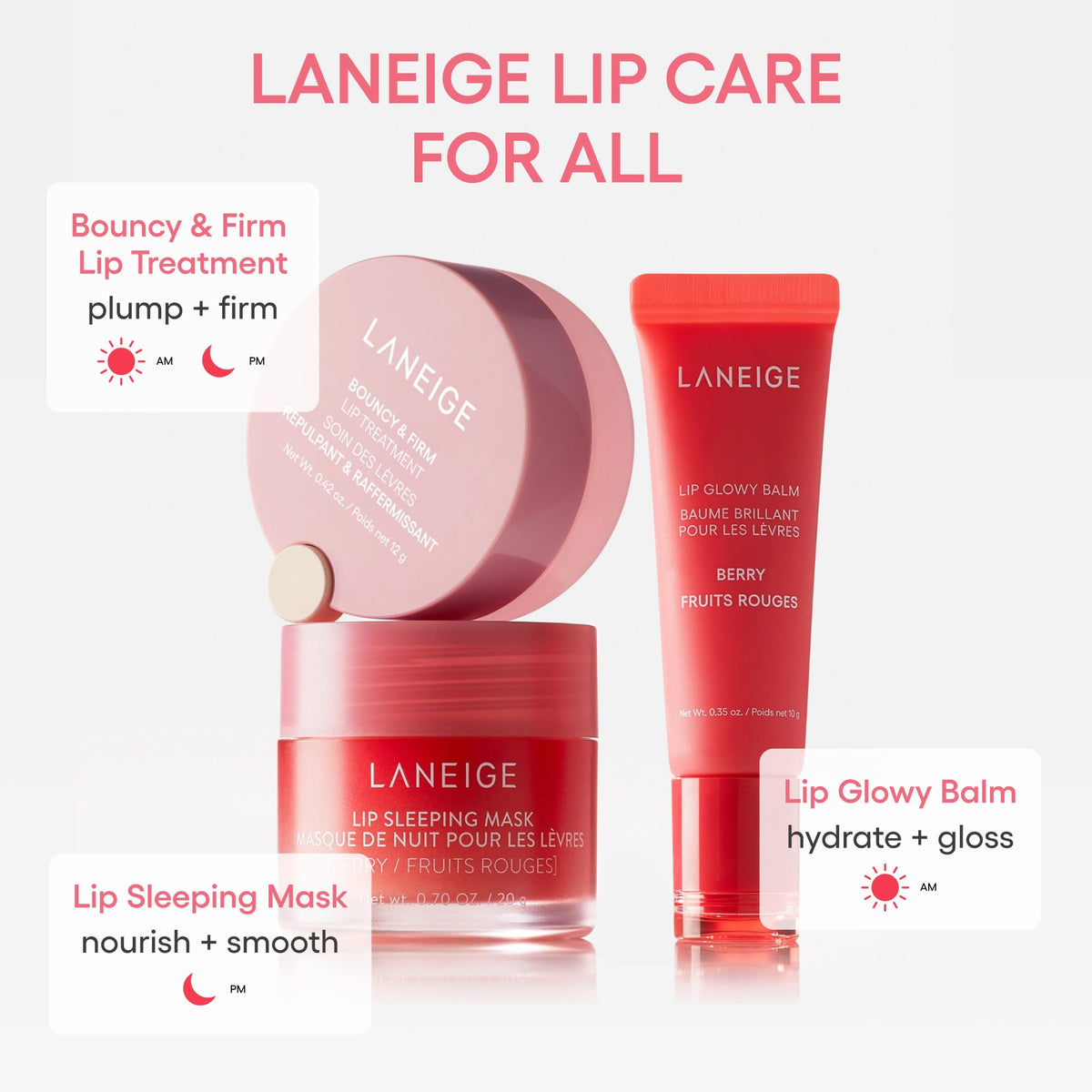 LANEIGE Bouncy & Firm Lip lifestyle scene