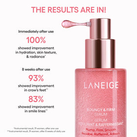 LANEIGE Bouncy & Firm Serum texture close-up