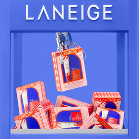 LANEIGE Candy Cane Lip Glowy Balm side view