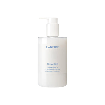 LANEIGE Cream Skin Face Hydrating Milky Toner 320ml front view