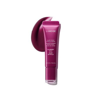 LANEIGE Glaze Craze Tinted Lip Serum in donut-inspired shade front view