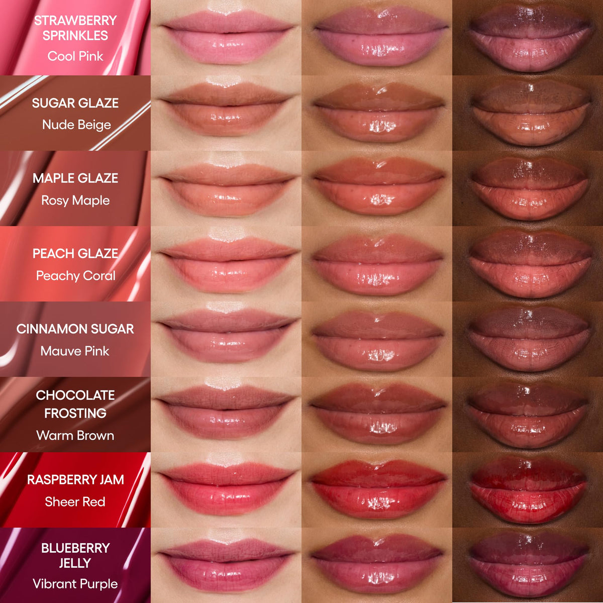 LANEIGE Glaze Craze Tinted Lip Serum side view showcasing its texture